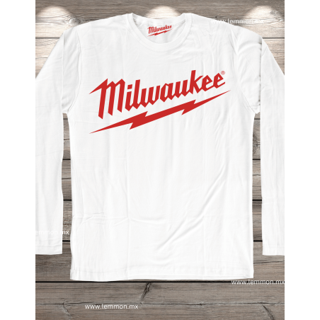 Playera Milwaukee manga larga