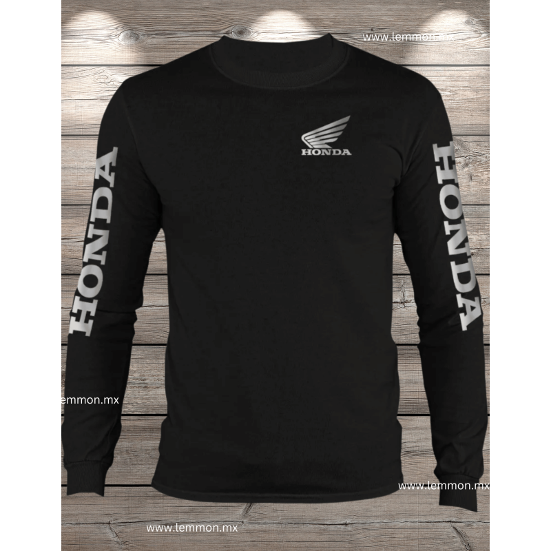 Playera Honda Manga Larga