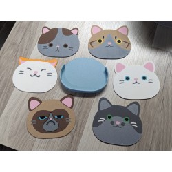 Posavasos Gatitos emociones