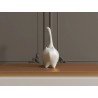 Escultura Minimalista de Gato – Decoración Elegante