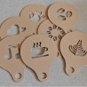 Set de Plantillas para Arte en Café